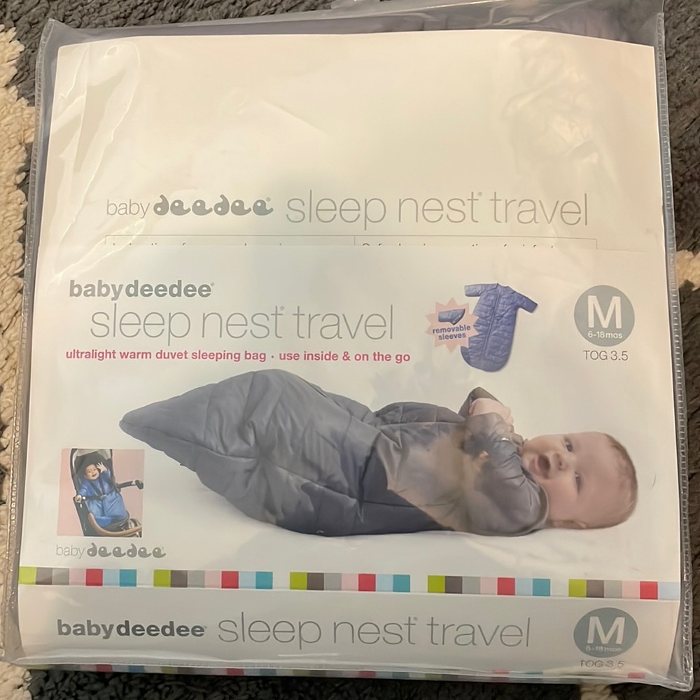 Baby Sleep Nest Traveler- Camping/Travel Sleepsack 6-18 months